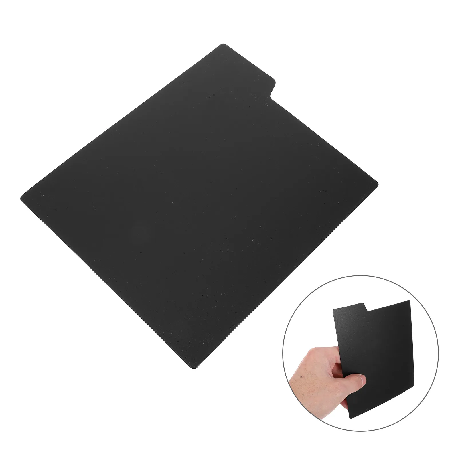 

10Pcs Vinyl Record Dividers Plastic Black 6x5 Inch Album Shelf Separators with Tabs Record Collection Dividers Heavy Duty