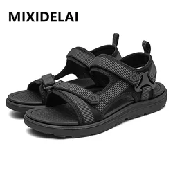 Sandalias de playa de ocio para hombre, zapatos informales ligeros para exteriores, Verano