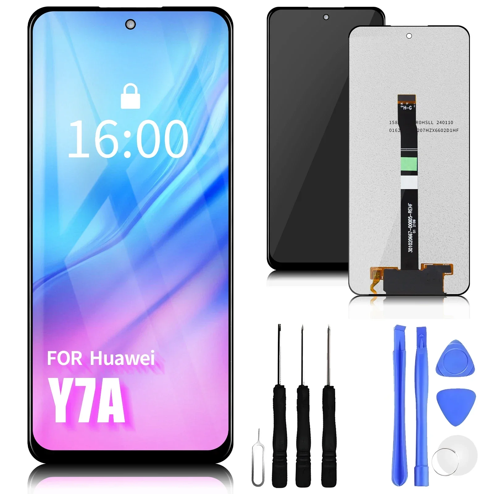 

6.6''Display For Huawei Honor 10X lite X10lite DNN-LX9 Y7A LCD Display Touch Screen Digitizer For Huawei P Smart 2021 LCD Screen