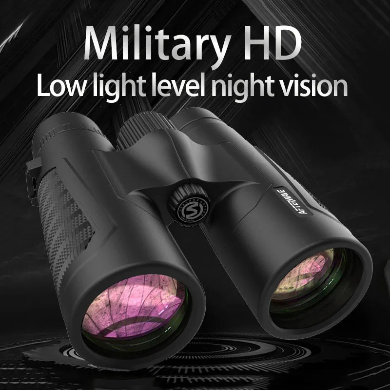 

Binoculars Professional Telescope 10x42 Long Range BAK4 Prism Waterproof Outdoor Camping Bird watching Traveling hunting