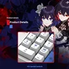 Honkai Impact 3 Stygian 님프 기계식 키보드, Seele Vollerei 유선 무선 RGB 백라이트 키보드 4