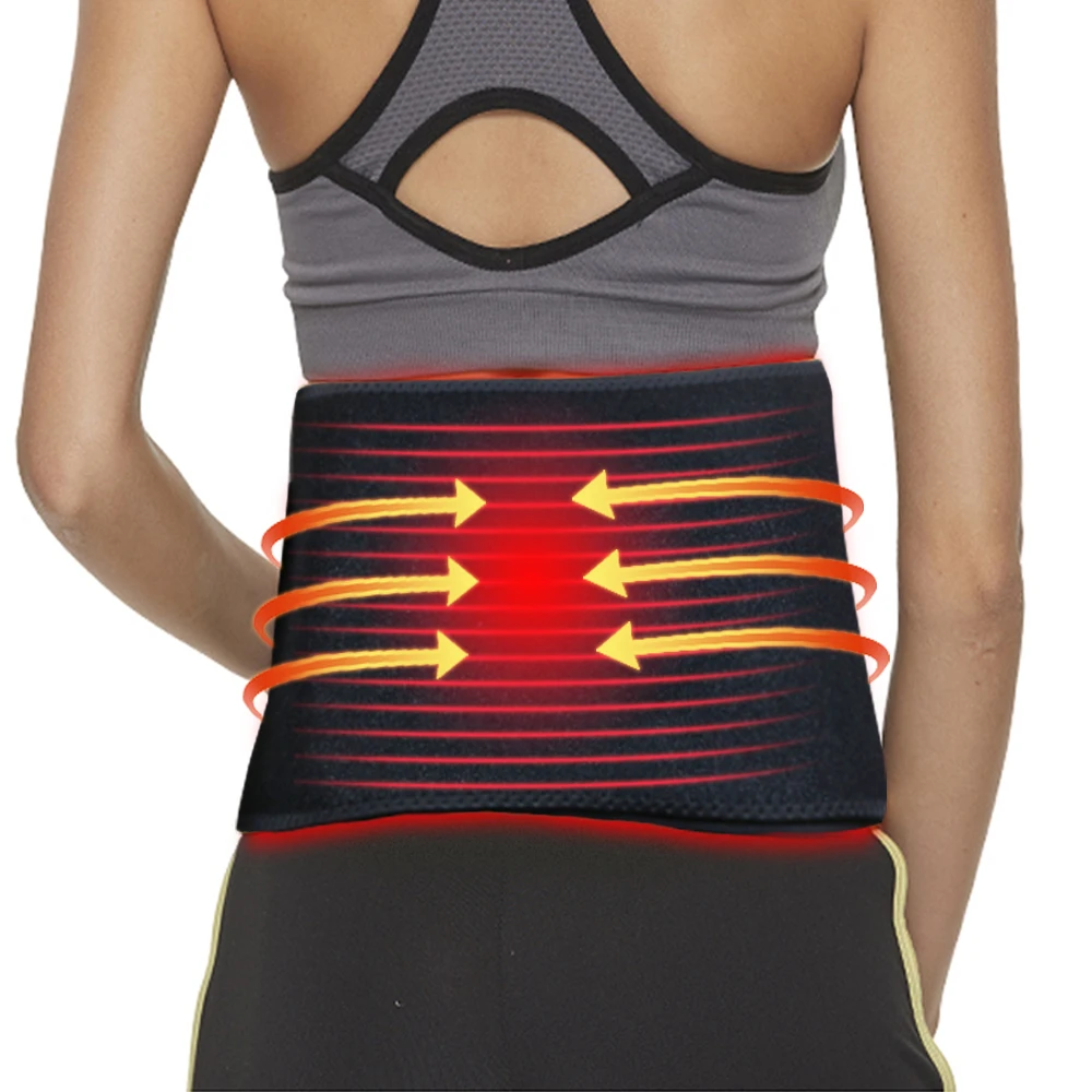 DGYAO Home red light treatment low back pain physiotherapy with massage motor red light waist treatment instrument