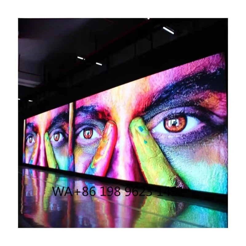 

600X337.5mm Seamless Splicing COB LED Panel P0.6 P0.7 P0.9 P1.2 7680Hz Indoor Large Video Wall for Commercial Advertising