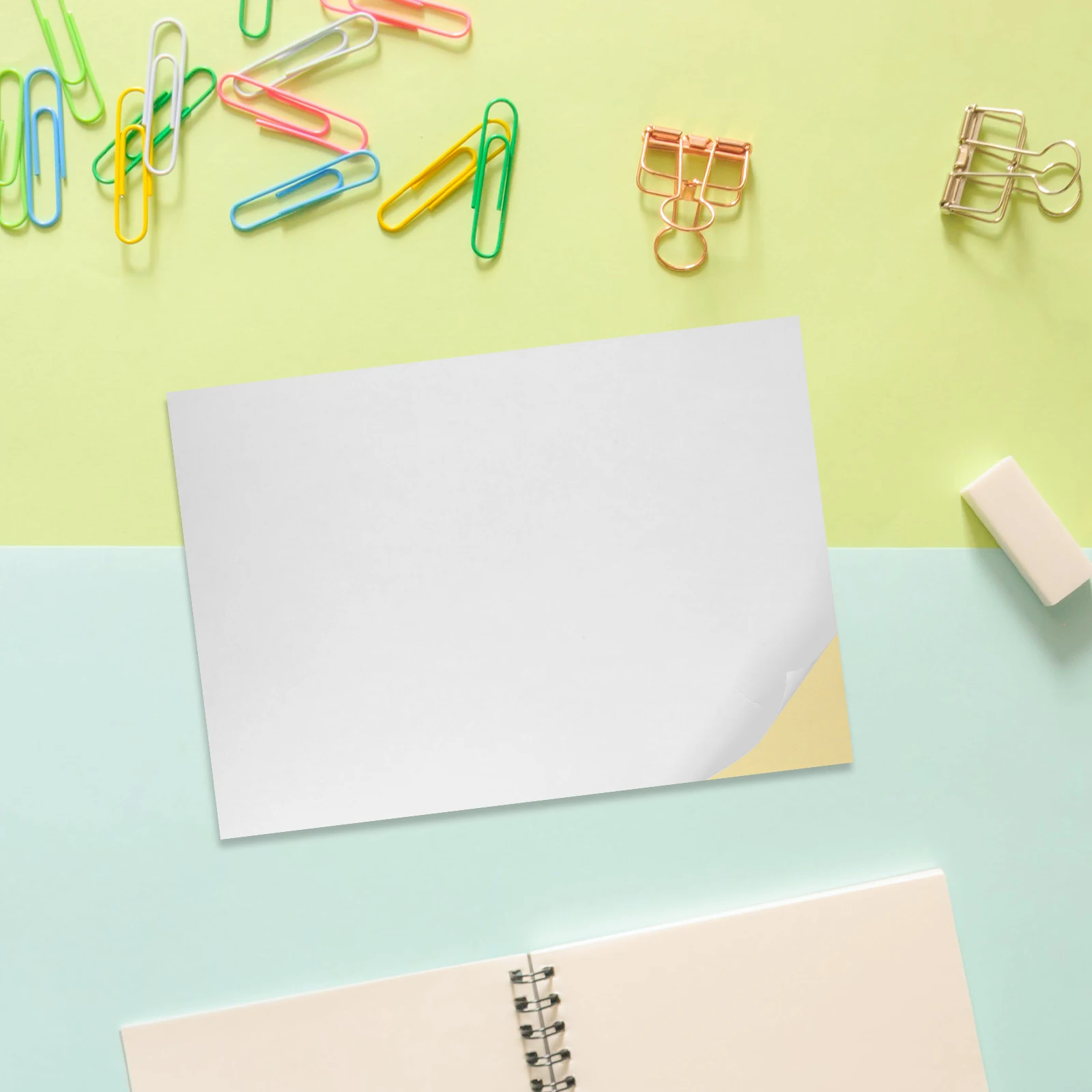 100 Sheets A4 Sticker Paper Matte Self Adhesive Labels Blank Photo Copy Tear Resistant Removable Large Printable Sheets Sticker