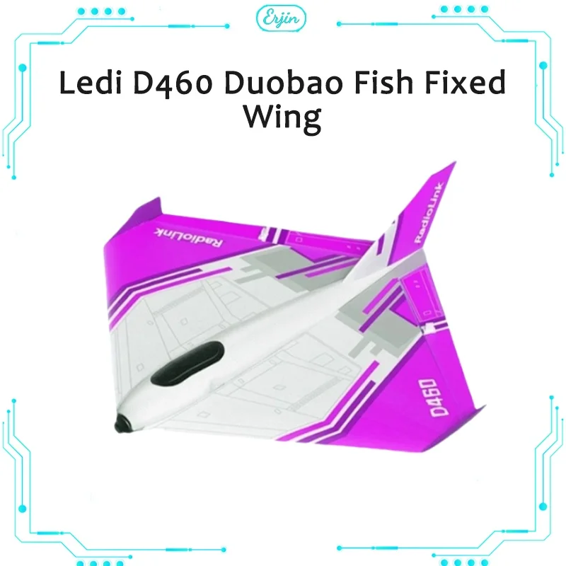 Ledi D460 Fixed Wing Unmanned Aerial Vehicle, Duobaoyu Triangular Wing Model Airplane, Looks Like A Real Aircraft