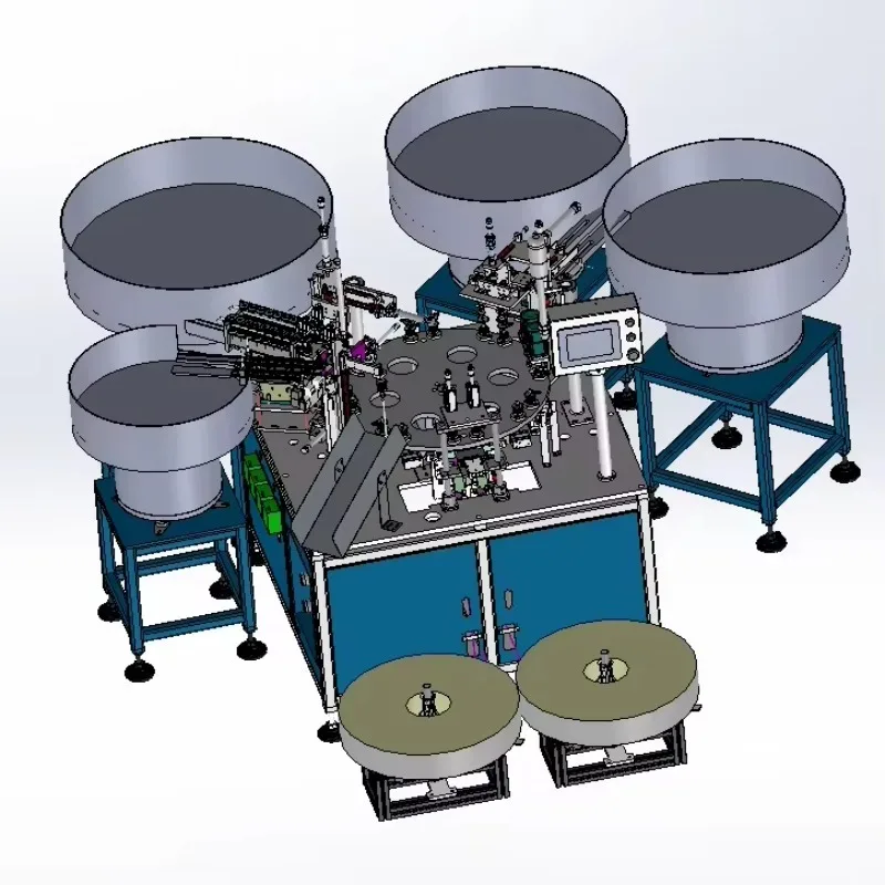 Customized 220V Automatic Assembly Equipment for Wedge Anchor Bolt Screw Washer Nut Featuring Motor Sensor PLC-for Automation