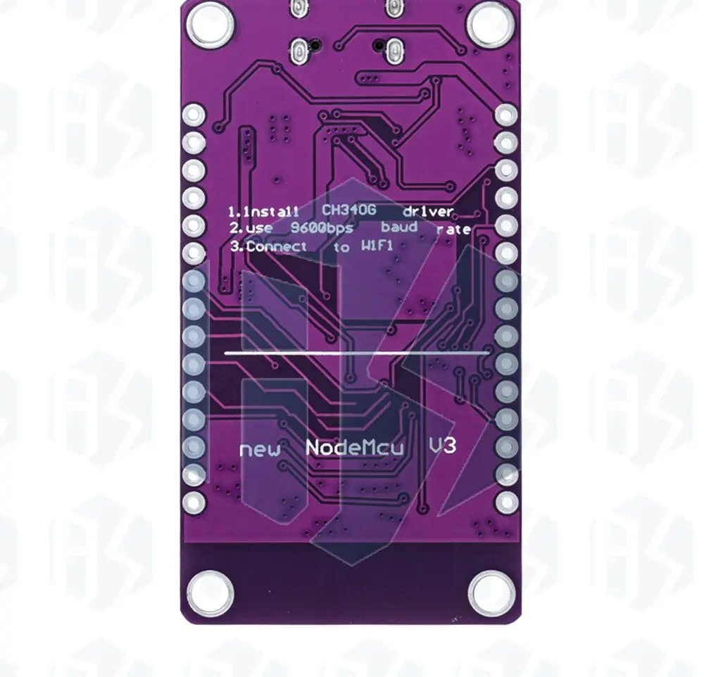 Typ-C USB Nodemcu Lua WiFi V3 ESP8266 Entwicklungsboard Serielles Drahtloses WiFi CH340 ESP-07 ESP-07S Modul für Arduino – Detail 32