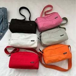 2023 New Autumn/Winter Fashion Korean Version Large Capacity Crossbody Bag Casual Versatile Fashion Lightweight Oxford Bag