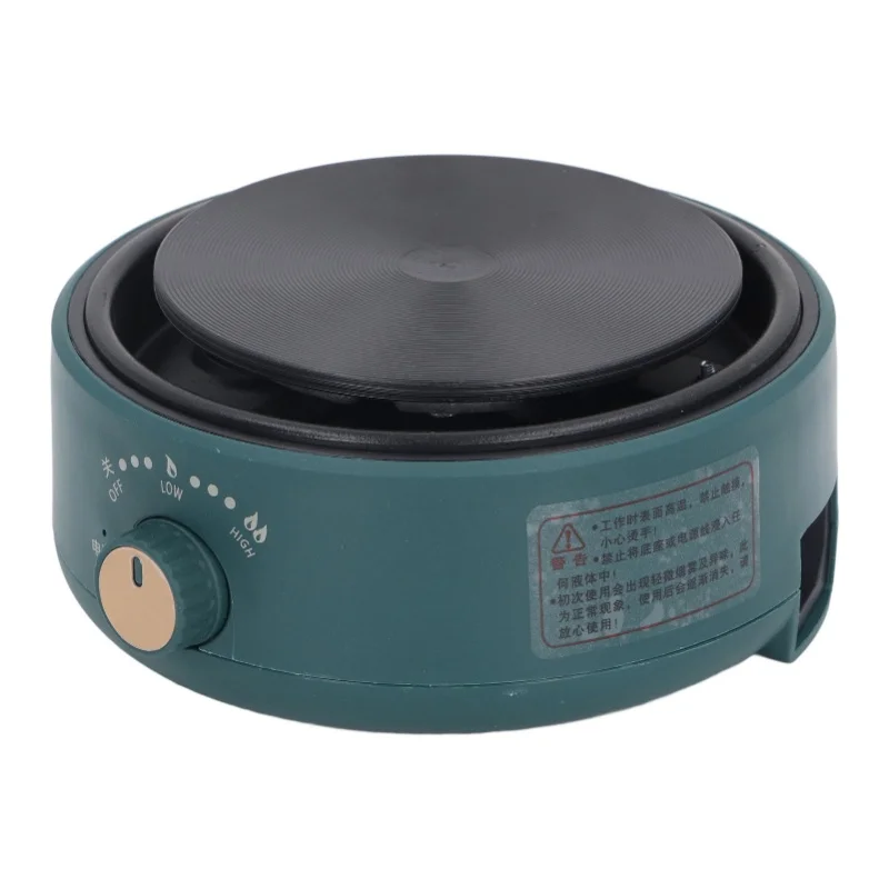 كونترتوب شعلة واحدة محمولة متعددة الوظائف فعالة وآمنة 360 درجة تسخين لوح تسخين كهربائي للمنزل النوم