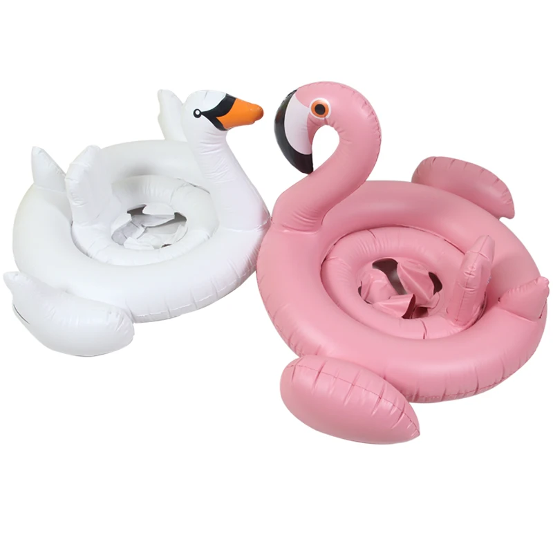 Inflat Flamingo Swim Ring Baby Flamingo Pool Float Inflatable circle Swan kid Swim ring Pool Toy babi float swimming pool