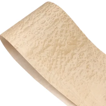 기타 가구 실내 장식용 다목적 베니어, 길이: 2.5 계량기 너비: 200mm Tkick:0.25mm 라이트 올리브 샌드 볼 질감