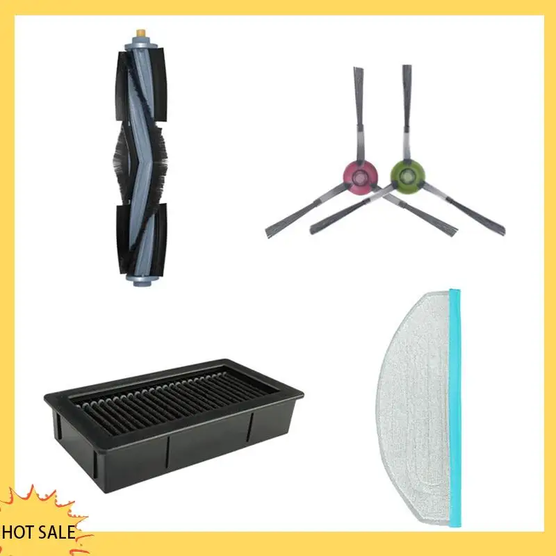 

A66Z For Yeedi Cube,For Yeedi CC Robot Vacuum Cleaner Replacement Parts Dust Bag Main Side Brush Hepa Filter Mop Cloth Cover