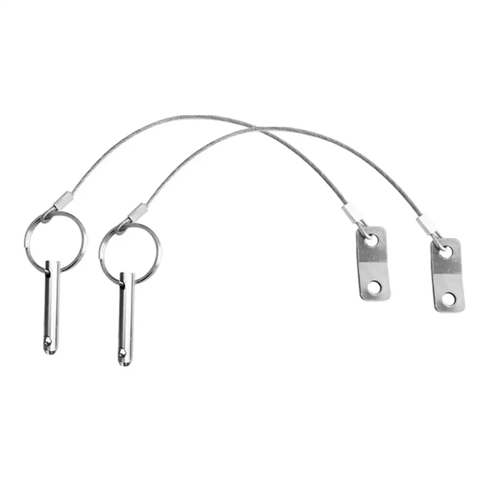 3-4pack 2 Pieces Stainless Steel Boat Bimini Top Quick Release Ball Pin for