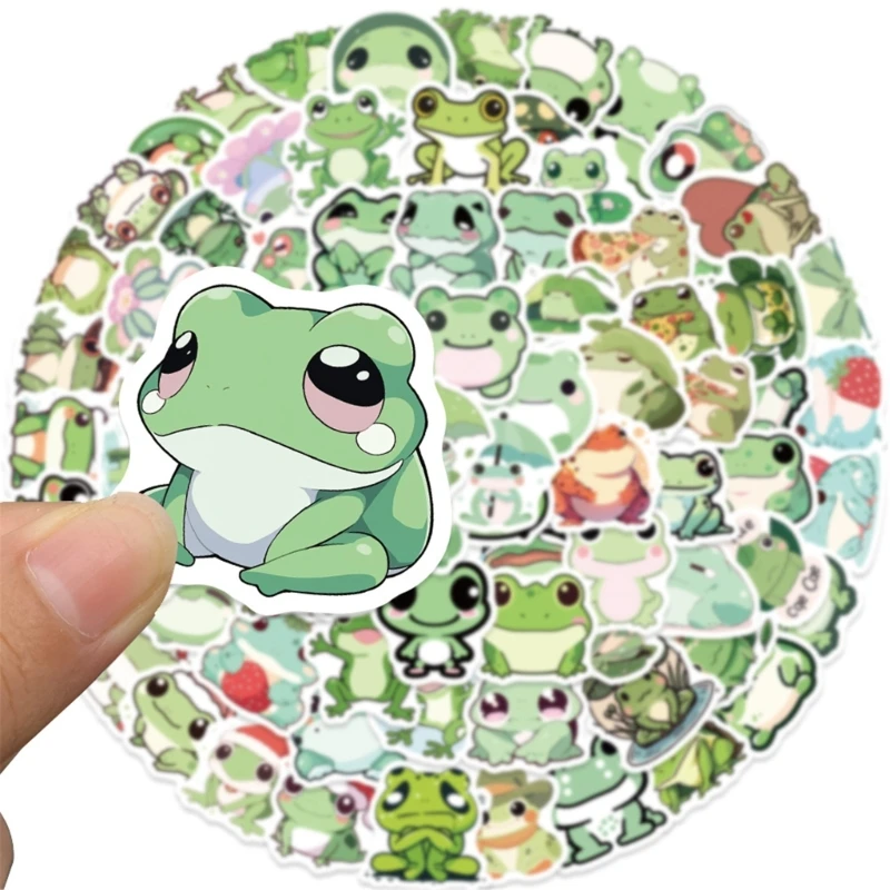 100Pcs Animal Sticker for Water Bottle Laptop Pen Case Cartoon Animal Sticker Dropship