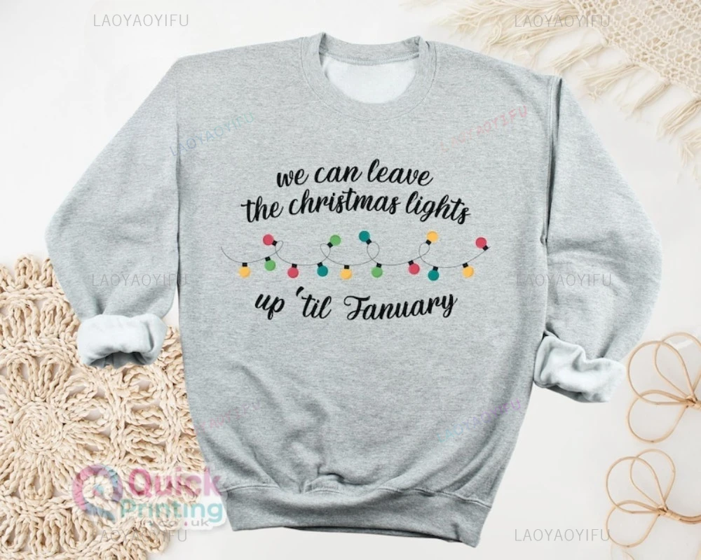 أضواء عيد الميلاد هوديي مضحك الإضاءة أضواء اللون البلوز أضواء عيد الميلاد سترة المرأة عيد الميلاد قميص عيد الميلاد البلوز #3