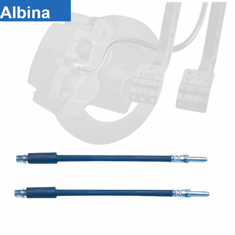 34301165190 Rear Brake Hose Line 2Pcs For BMW E39 1996-2004 Car Brake Hydraulic Pipe Rubber Brake Tube Auto Replacement Parts