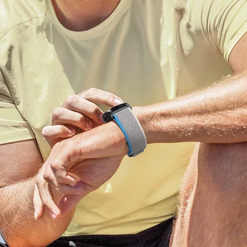 Correa de nailon Trail Loop para Zeblaze Stratos 4 3 2 Smartwatch banda deportiva para Zeblaze Vibe 8 7 7 Pro 7 Lite/Ares 3 Pro GTR GTS 3Pro