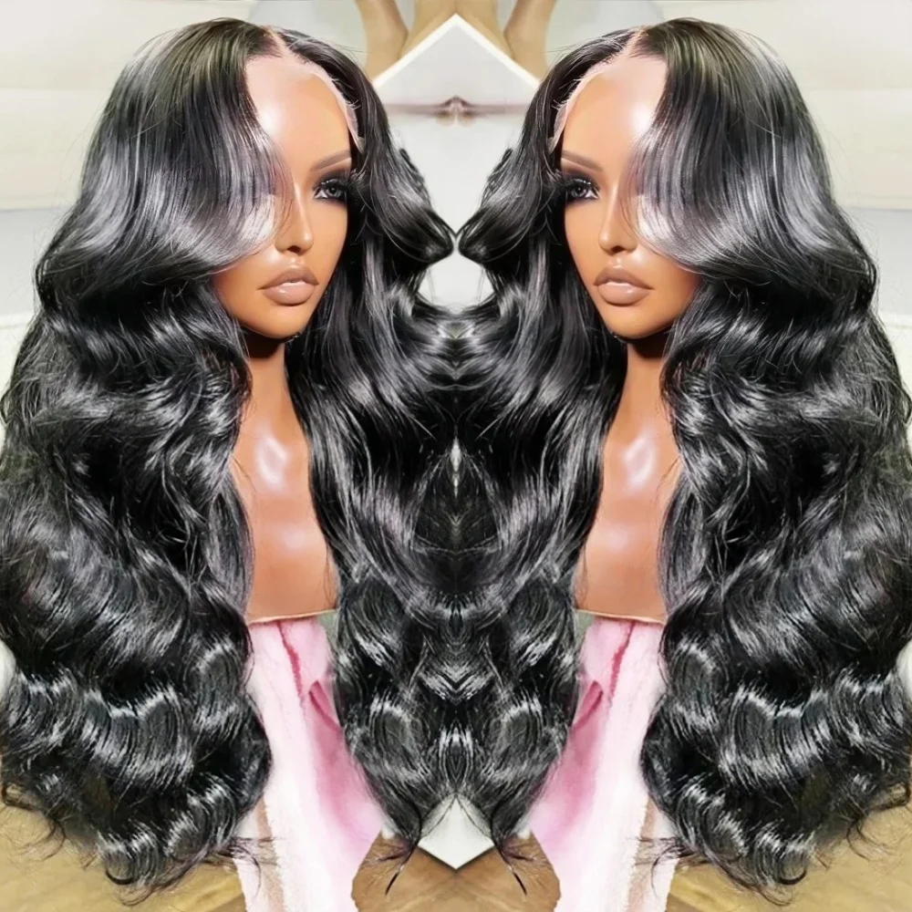 13x4 HD الدانتيل الجبهة الباروكات شعر الإنسان قبل قطعها الجسم موجة غلويليس الباروكات الأمامية شعر الإنسان 200% الكثافة للنساء