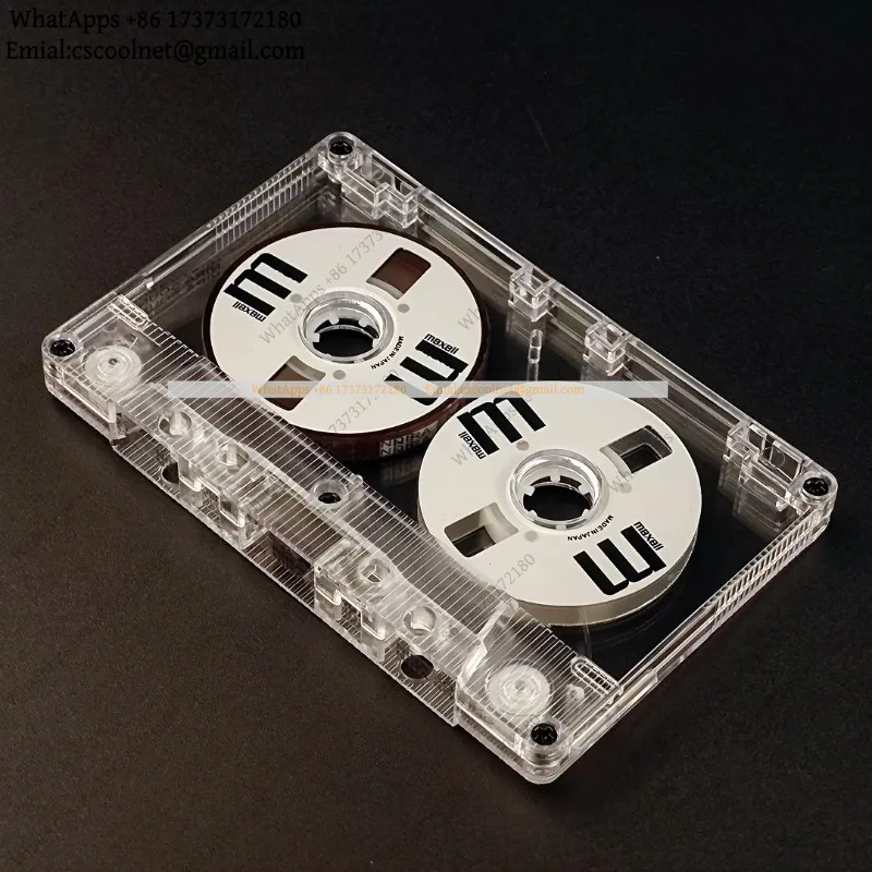 Metal Reel To Reel Blank Audio Recording Cassette Tape 46 Min