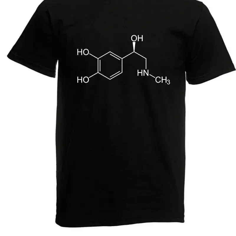 Mens Adrenaline Molecule Lifting Chem  Sayings  Fun  Fun  T-Shirt to 5XL