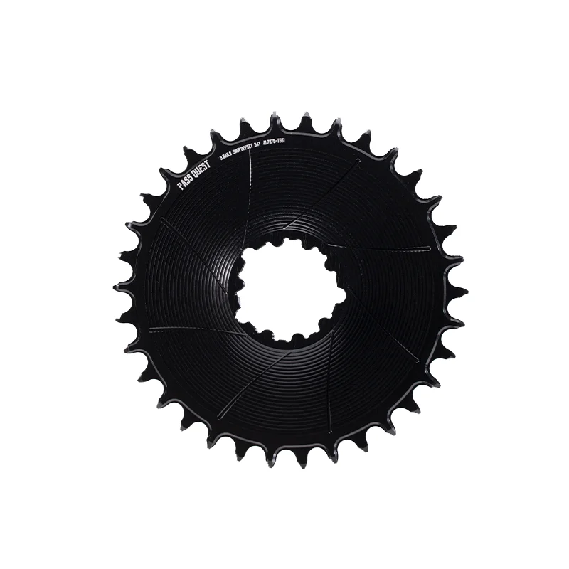 PASS QUEST  3mm Offset Chainrring 3 Bolt Chainring 28T-38T for BOOST 10/11/12 Speed