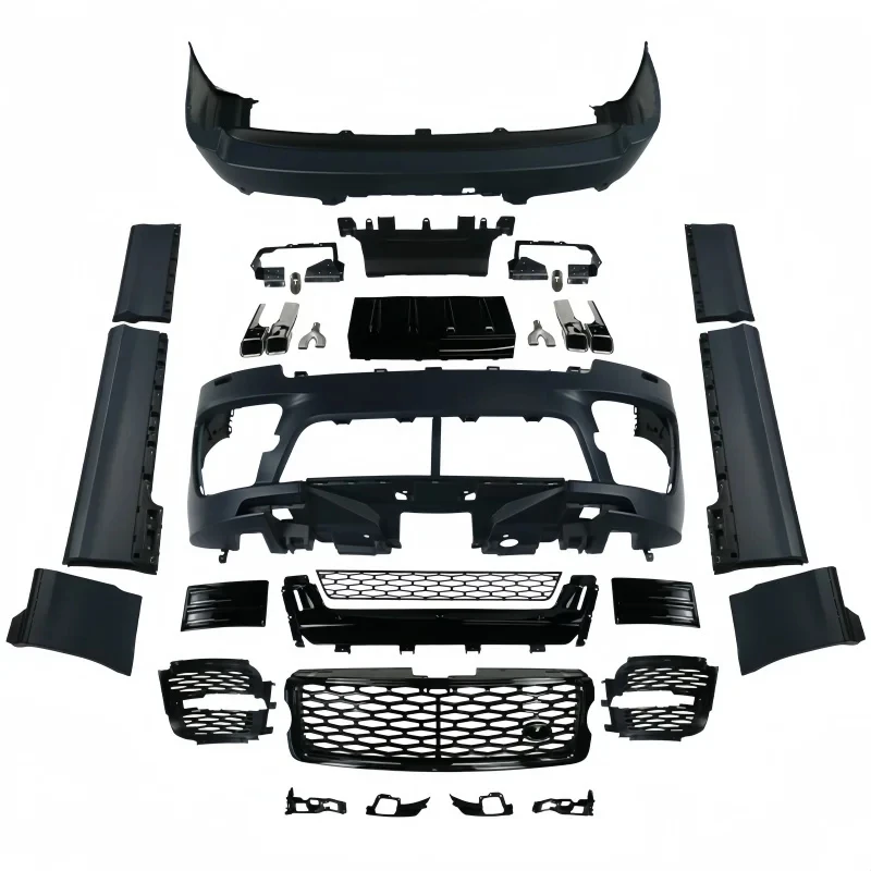 

Suitable 13-17 LR Sport and Heritage Models Includes Bumpers Grille Front/floor Intake