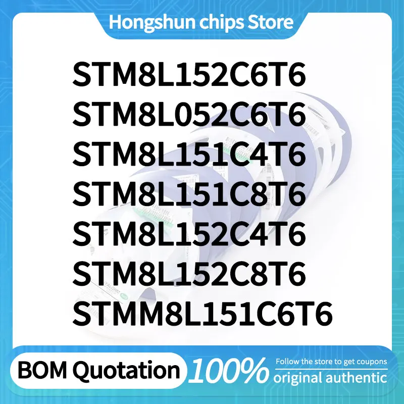 

STM8L151C8T6 STM8L151C4T6 STM8L152C8T6 STM8L052C6T6 STM8L152C6T6 STM8L151C6T6 STM8L152C4T6 New version