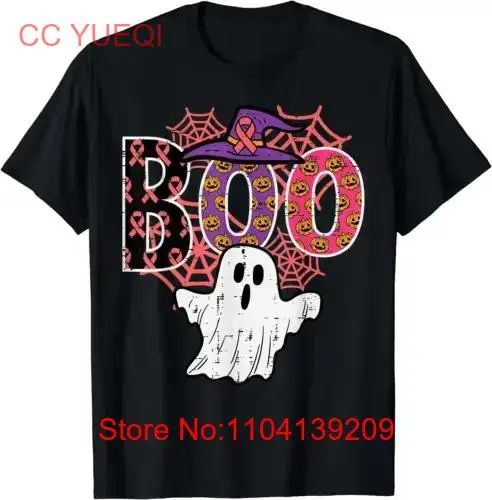 Pink Boo Spider Web Ghost Halloween Costume Women Girls T Shirt long or short sleeves