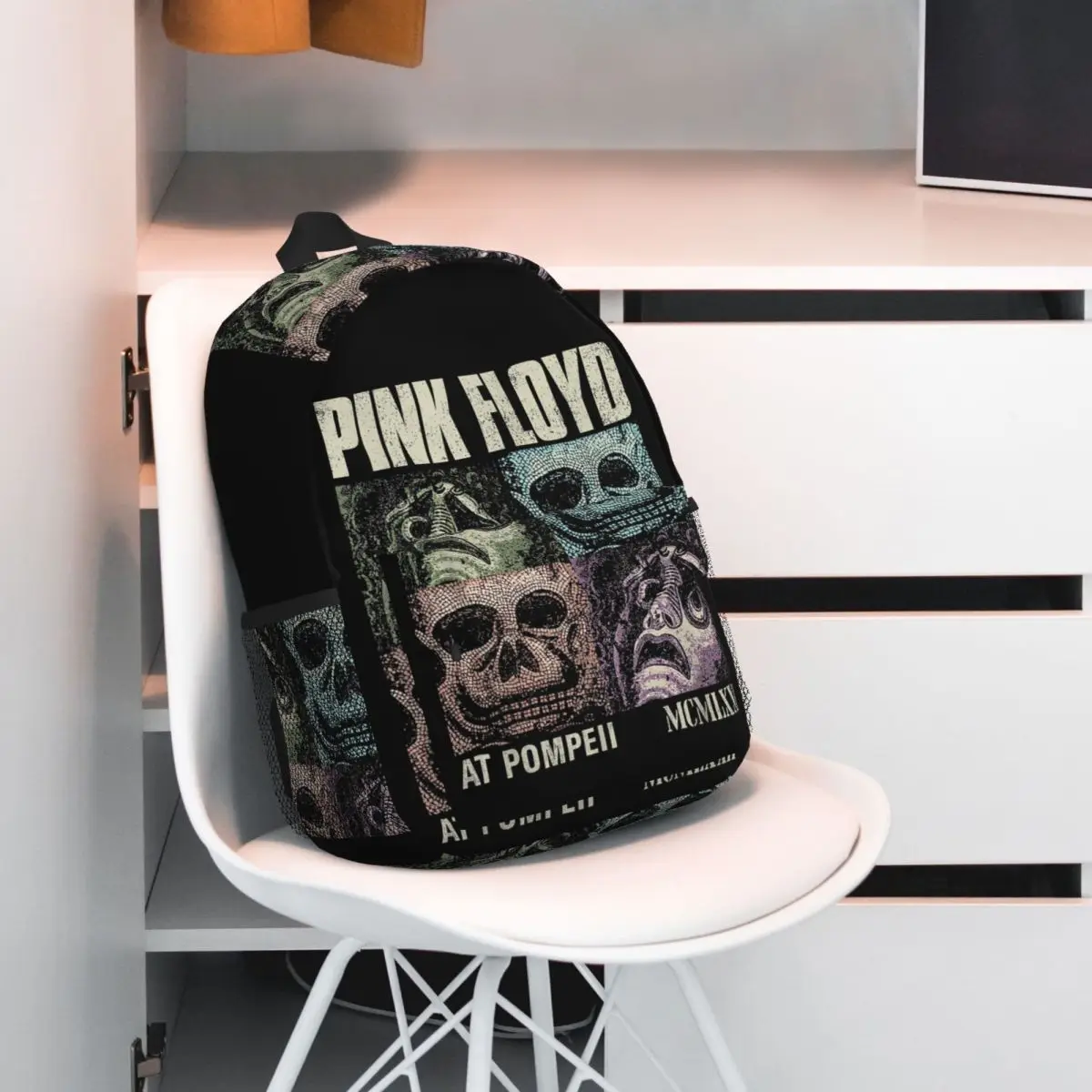 Pink Floyd Live At Pompeii Memento Mori Backpack Hot Sale Daypack Large Capacity Boys Girls BookBag Shoulder Bags School Bag
