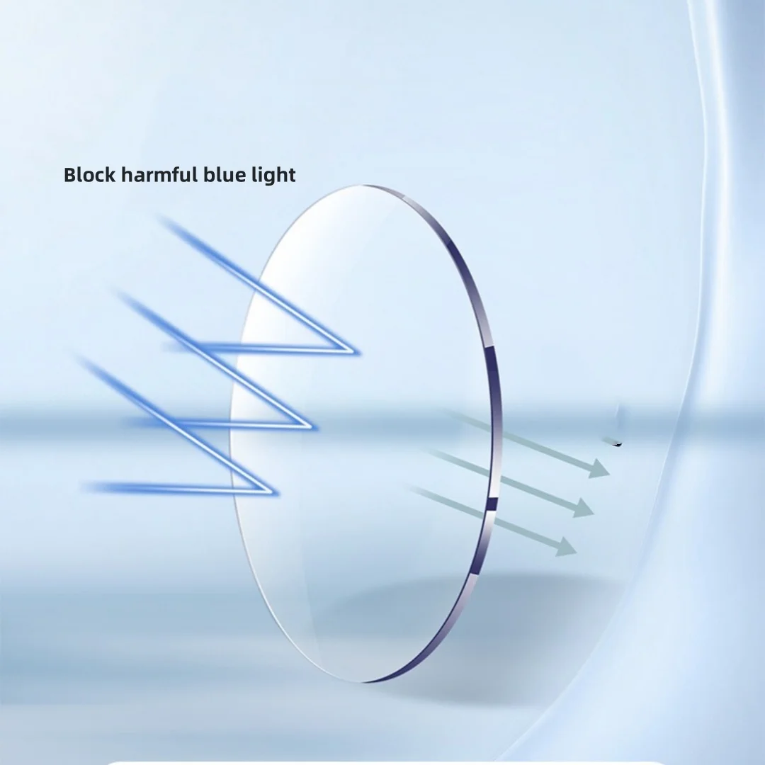 TR90 남성 여성 사각 컴퓨터 안경 안티 블루 라이트 처방 완성 근시 안경 -0.5 -1 -1.5 -2 -3 -4 -5 -6