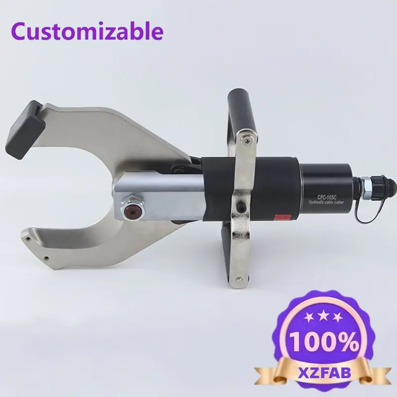Factory Direct 2026 65-120mm Opening Hydraulic Cable Cutter Head Heavy Duty Cutting For Armoured Cu Al Wire Cutting for armored