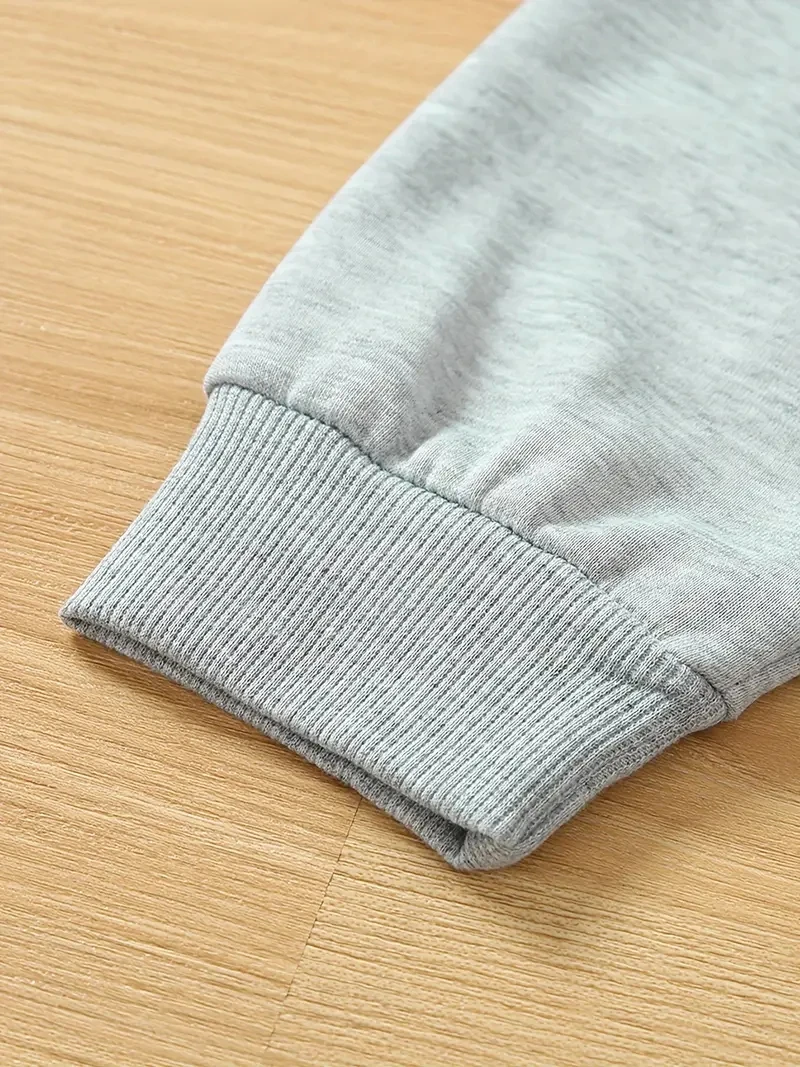 Women's autumn and winter loose casual explosive head girl prayer print thick long sleeved round neck pullover sweater