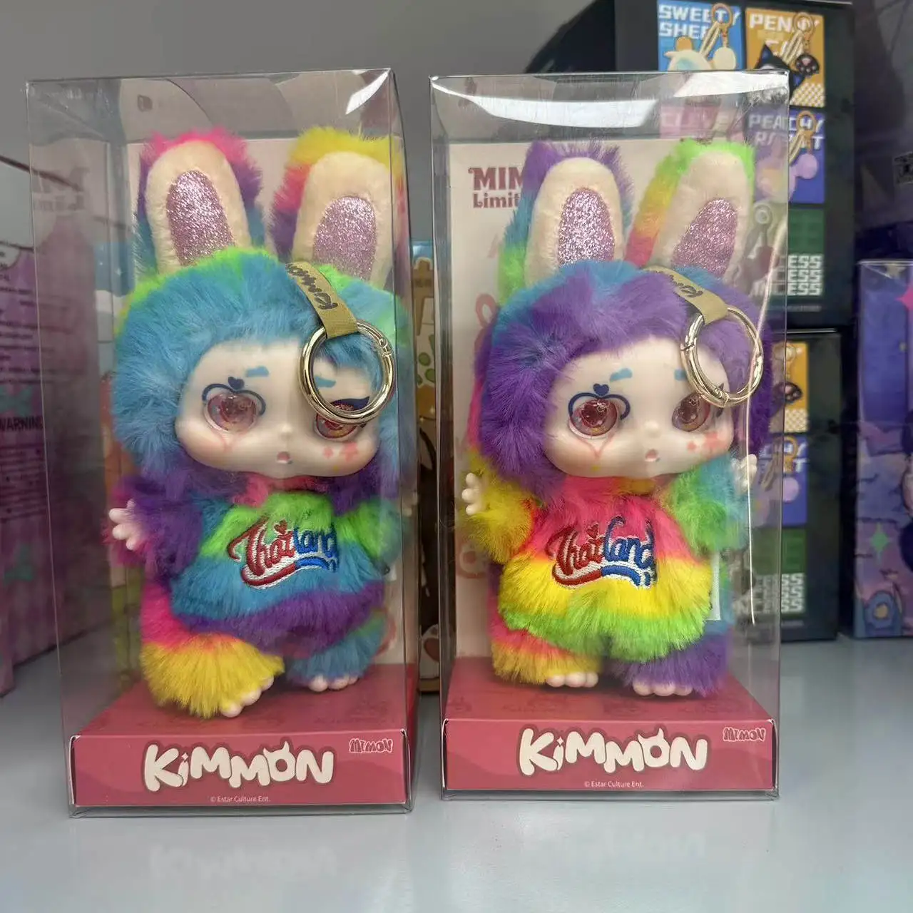 

Кимон Радуга, подвесная карточка, глухая коробка, виниловые игрушки для лица, модные коллекционные игрушки для украшения рюкзака, ограниченная серия, загадочный подарок