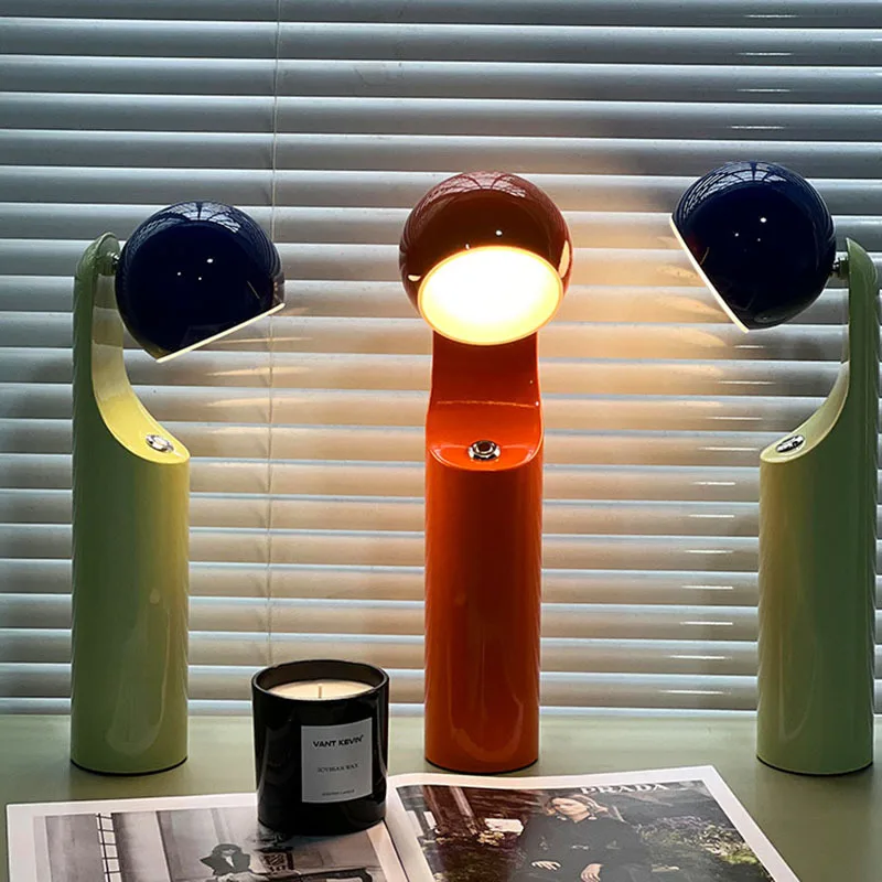 Bedroom desk lamp, eye protection and anti-myopia multi-function lamp for learning and reading, portable desk study lamp