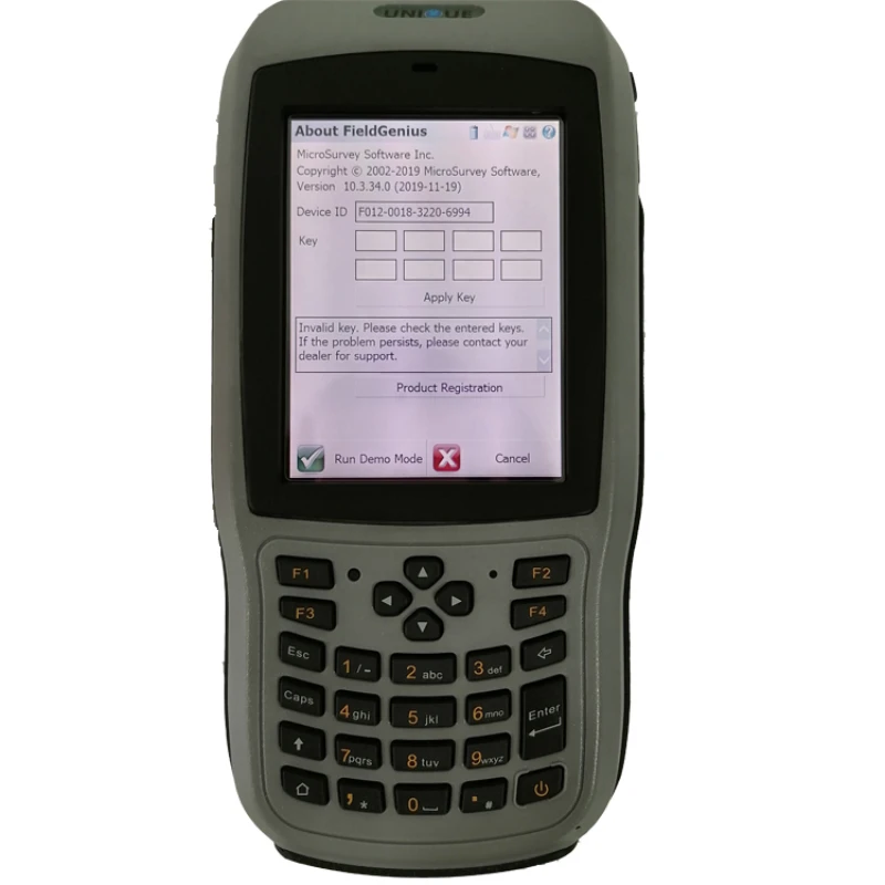 fully rugged surveying handheld GIS for mapping as controller U18