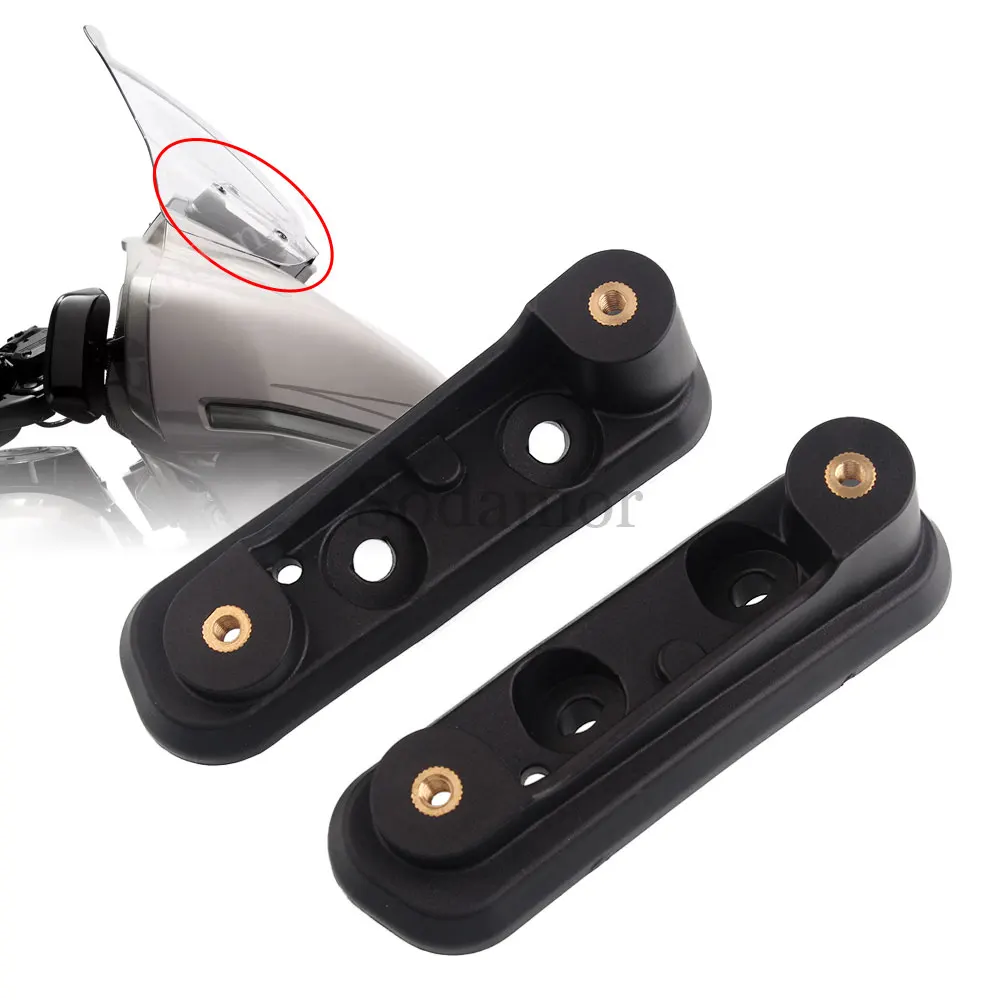 Motorcycle Accessories Upper Fairing Windshield Mount Bracket For Harley Street Glide FLHXSE CVO Street Glide FLHX 23/2024-Later