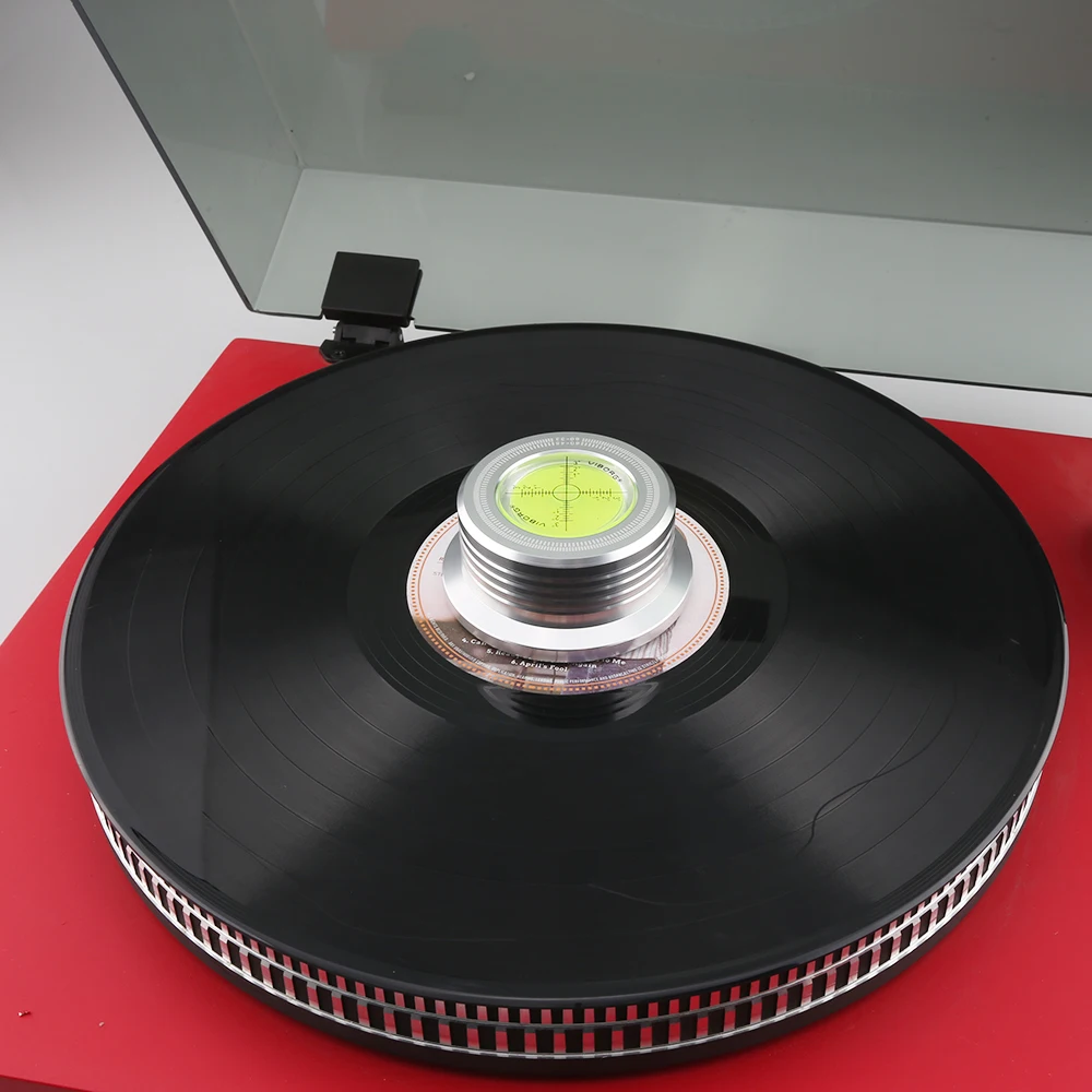 Viborg LP628S/G/B 60HZ plata 280g estabilizador de disco de peso de registro tocadiscos abrazadera de vinilo accesorios de Audio HiFi