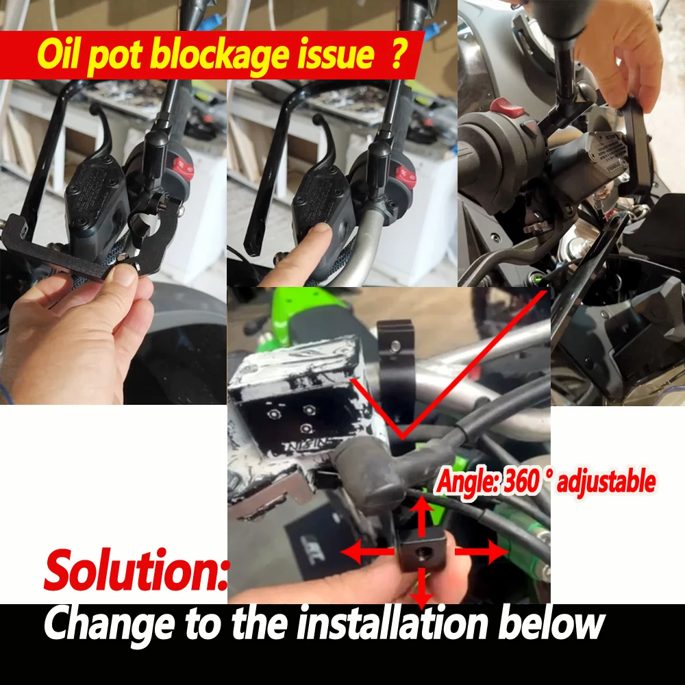 500AC garde-main pour VOGE 500AC Modification Anti chute garde-main LONCIN 500 AC coupe-vent main couverture pare-brise