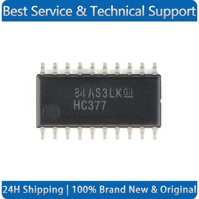 SN74HC377NSR HC377 SOIC-20 Eight-way D flip-flop logic chip New original