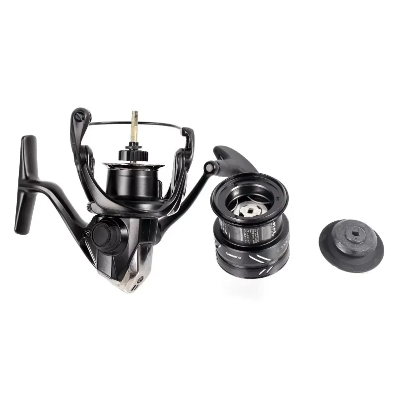 

【Popular】For SHI MA NO 23EXSENCE XR Spinning Fishing Wheel Black Samurai Lightweight for Sea Bass Lura for Far Luya with Meta
