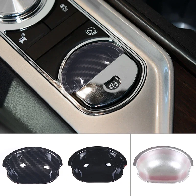 

Для 2008-2015 Jaguar XF/XJ ABS углеродное волокно автомобильный Стайлинг электронный ручной тормоз Защита от царапин Базовая крышка аксессуары для интерьера автомобиля