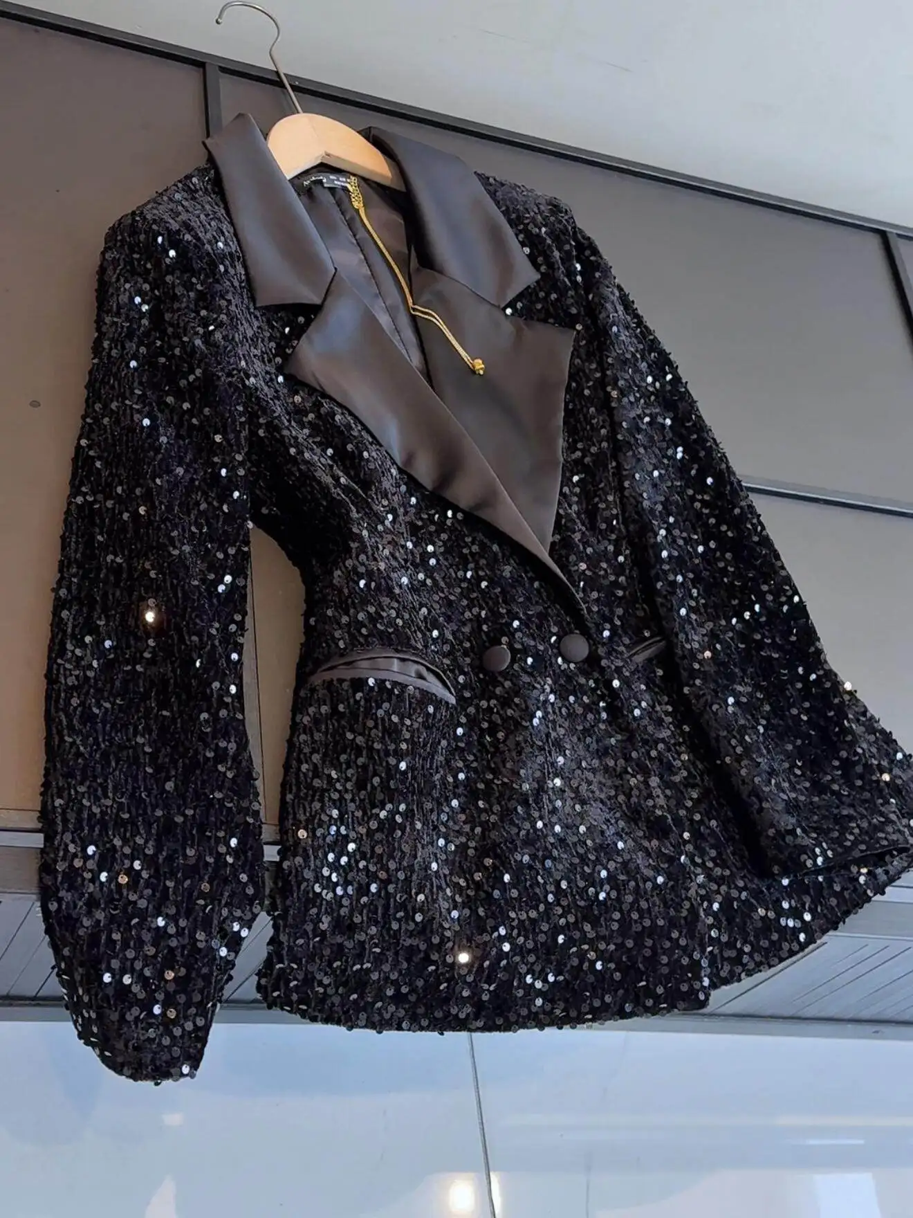 

Женский пиджак в корейском стиле SuperAen, летняя коллекция 2026, новые винтажные рубашки с V-образным вырезом