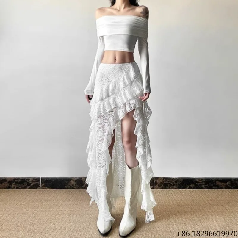 saia-mini-y2k-preta-e-branca-com-estampa-design-slim-feminino-camadas-com-babados-cintura-elastica-estilo-harajuku-plissada-curta-modelo-piano