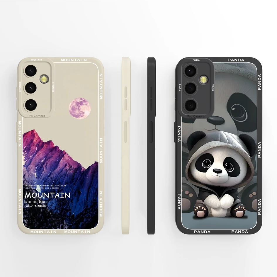 Phone Cases For Samsung S23 FE S23+ Ultra Cover Fashion Popular Matte Soft Silicone Shockproof Bumper For Galaxy S 23 Plus Funda