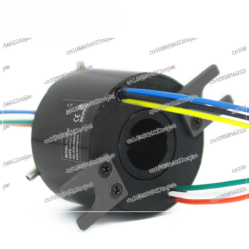 High speed slip ring, 6 channels, 12 channels, 5A current cable, 1000 rpm, 360 rpm, high-speed rotating conductive ring