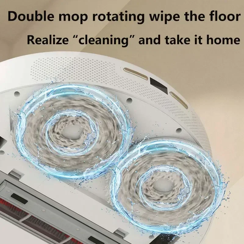 2024 New Arrival Xiaomi Mijia Self Cleaning Robot Mop 2 Smart Robot Cleaning Tools 5000PA Surging Fan LDS Navigation OTA Upgrade