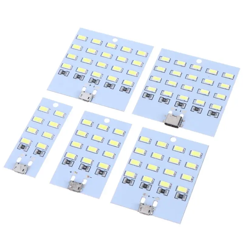 USB Led Light Board 8 12 16 20 Beads Lamp Panel High Brightness Diy Lighting Module For Emergency Light Night Lamp Project