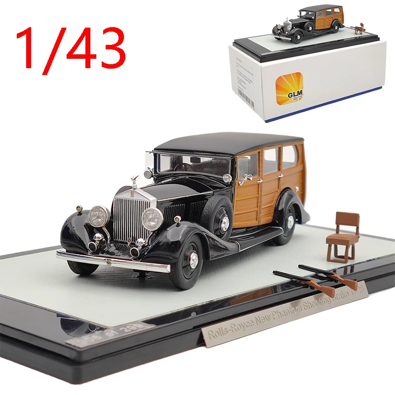 

Diecast Model Car GLM 1/43 Rolls-Royce Phant Alloy Car Model Toys for Boys Collection Display Original Box