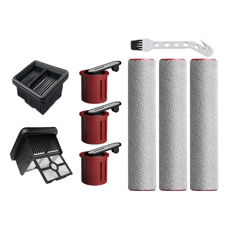 Brush Roller For Dreame H15 Pro /H12 Pro FlexReach Accessories HEPA Filter Replacement Holder Wet Dry Vacuum Cleaner Spare Parts