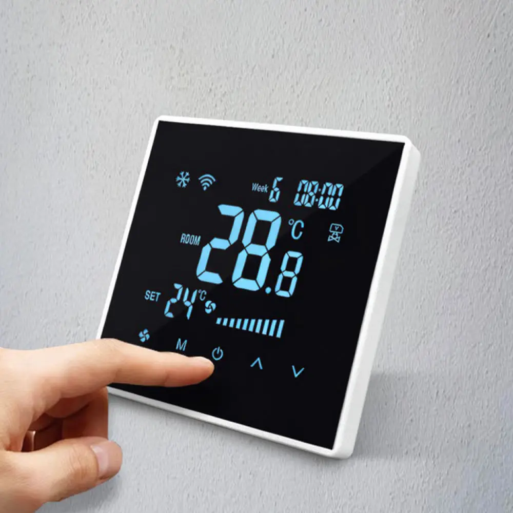 Smart Wifi Thermostat Fan Coil Controller For For XFG Central Air Conditioning 10A High Load HVAC Room Temperature Regulator